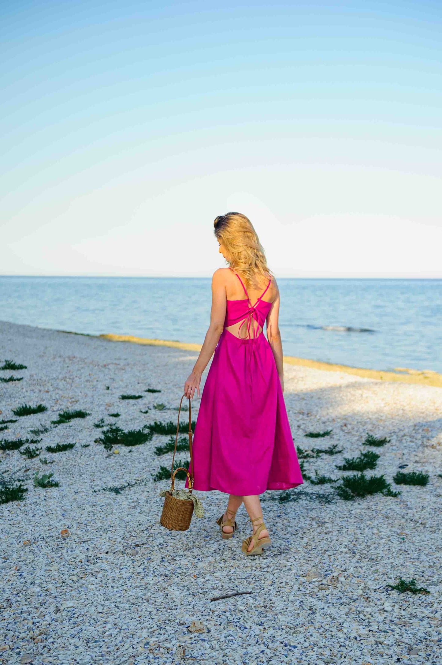 Rochie Vento di Mare Magenta