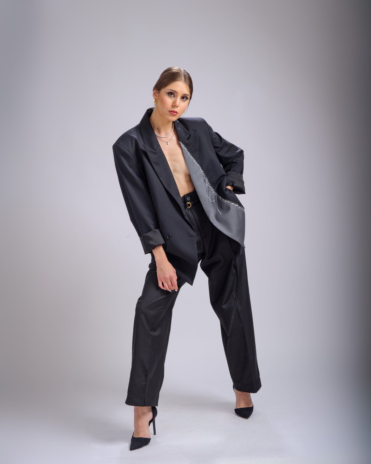 Sacou oversized Loose Ends