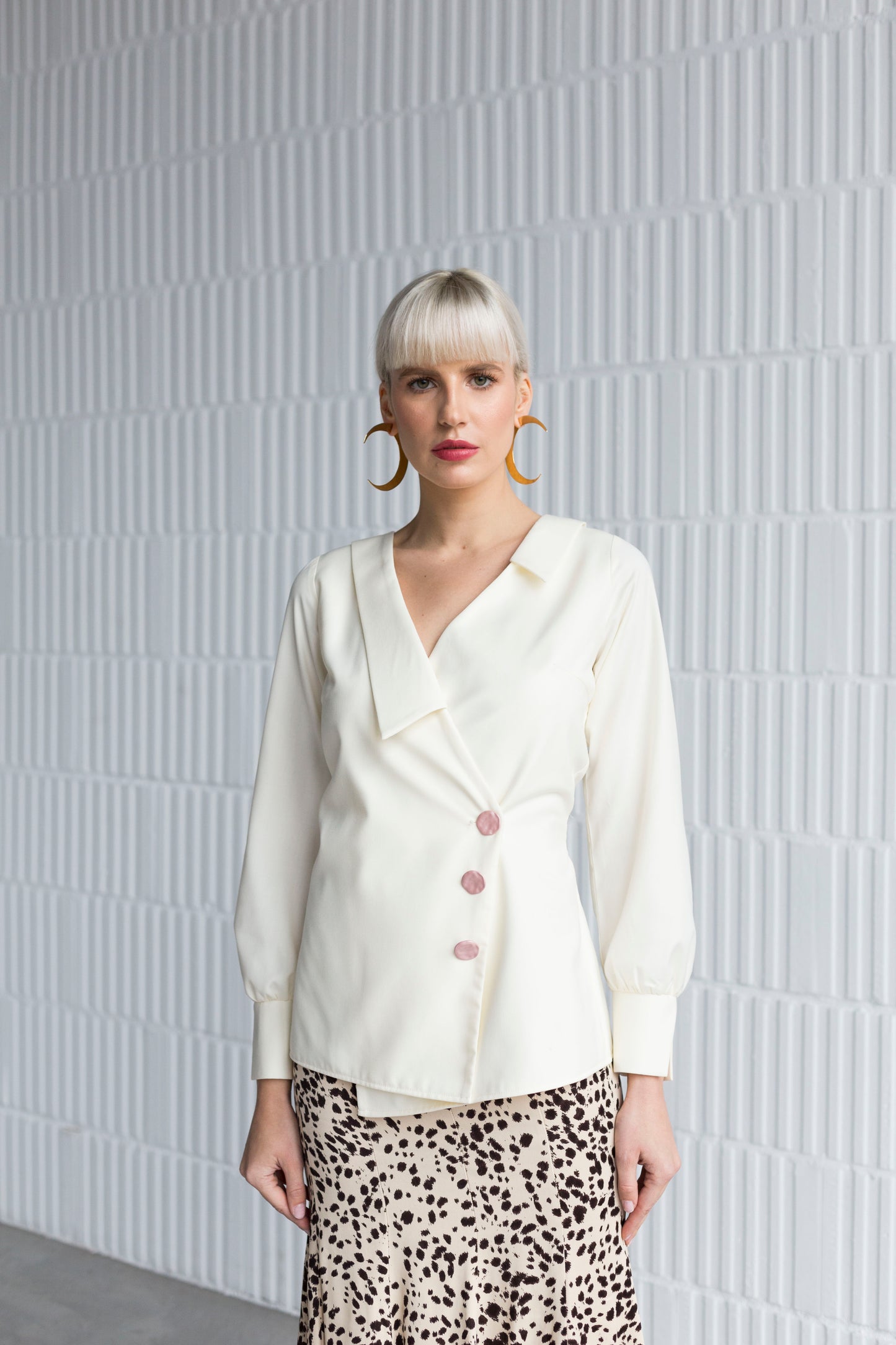 Camasa Twist White