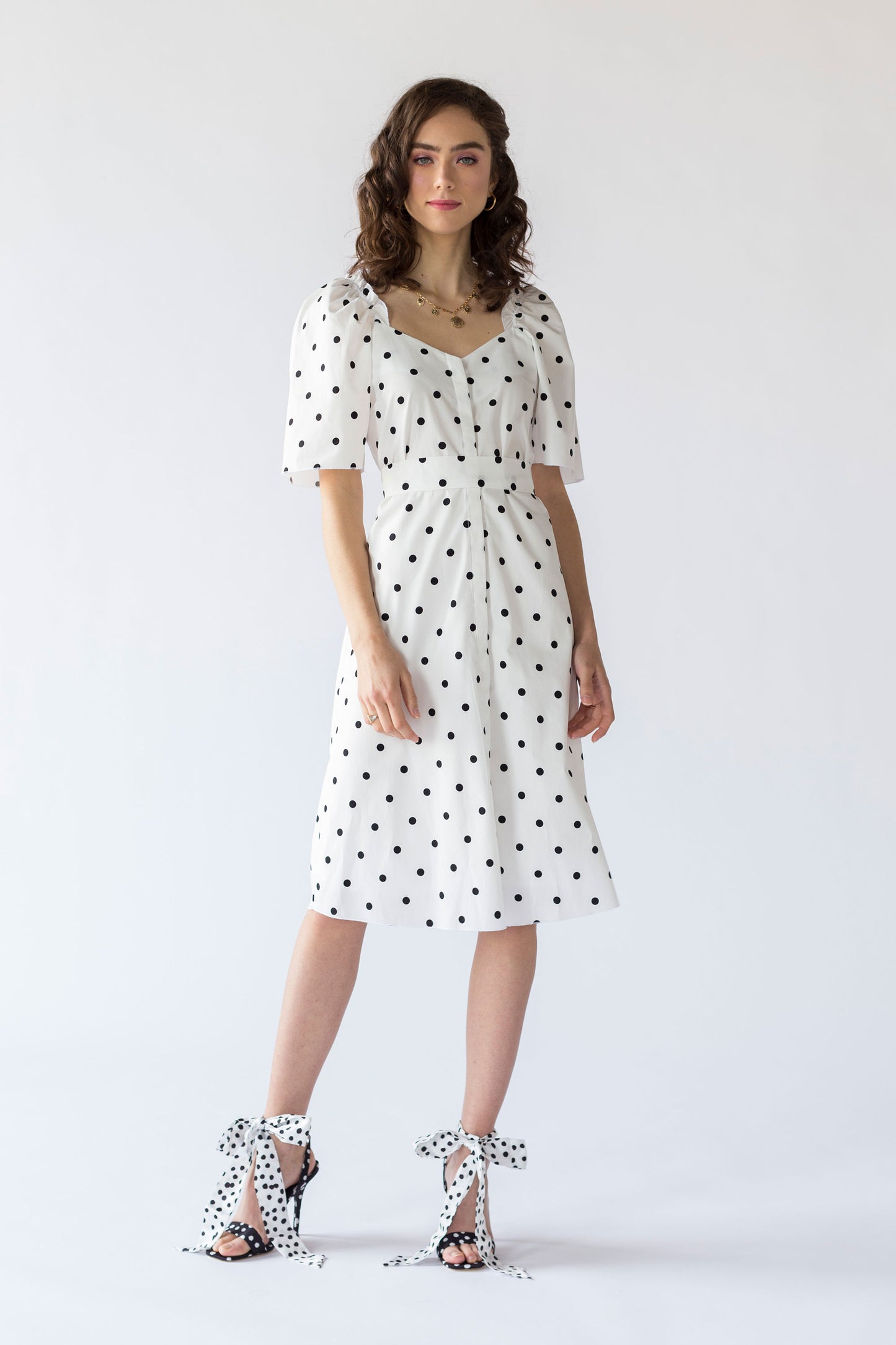 Rochie Memory Black Dots