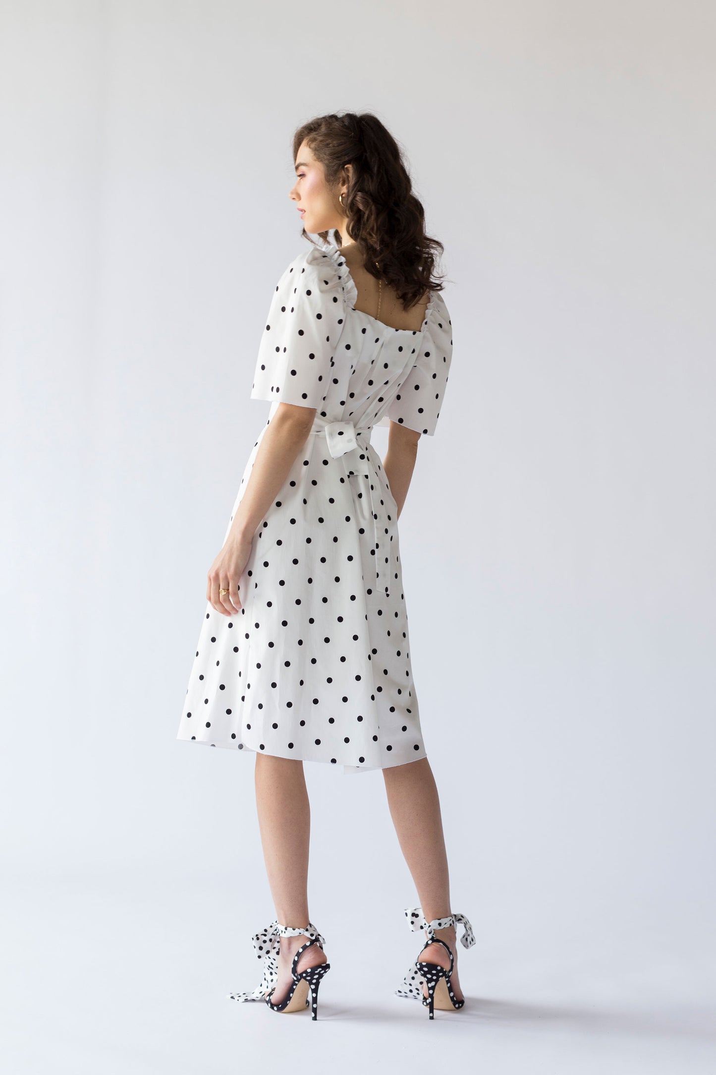 Rochie Memory Black Dots