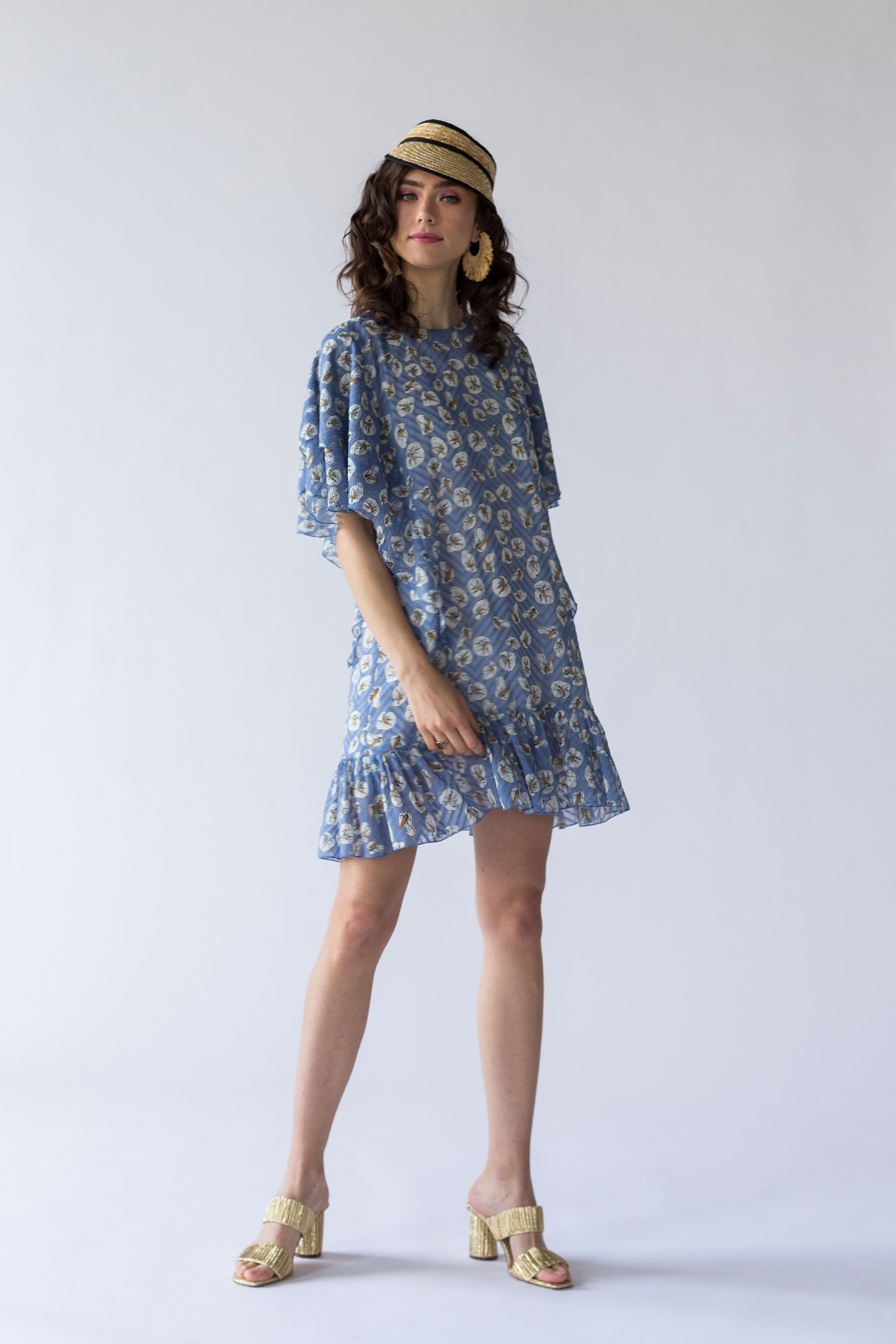 Rochie Wind White Lilies