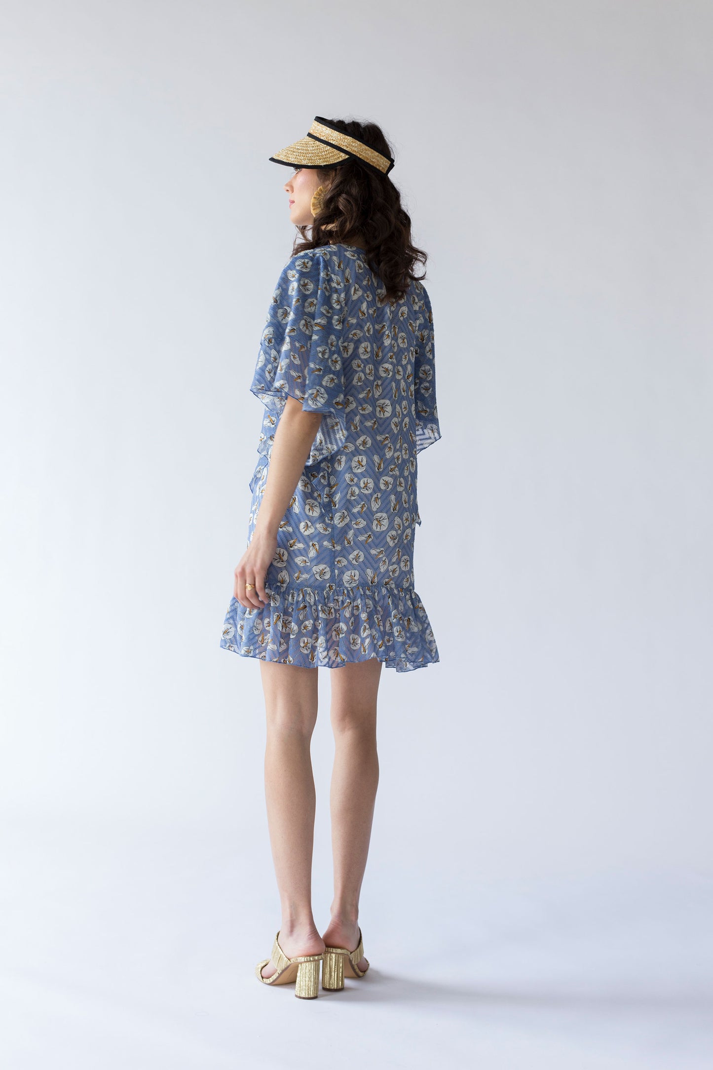 Rochie Wind White Lilies