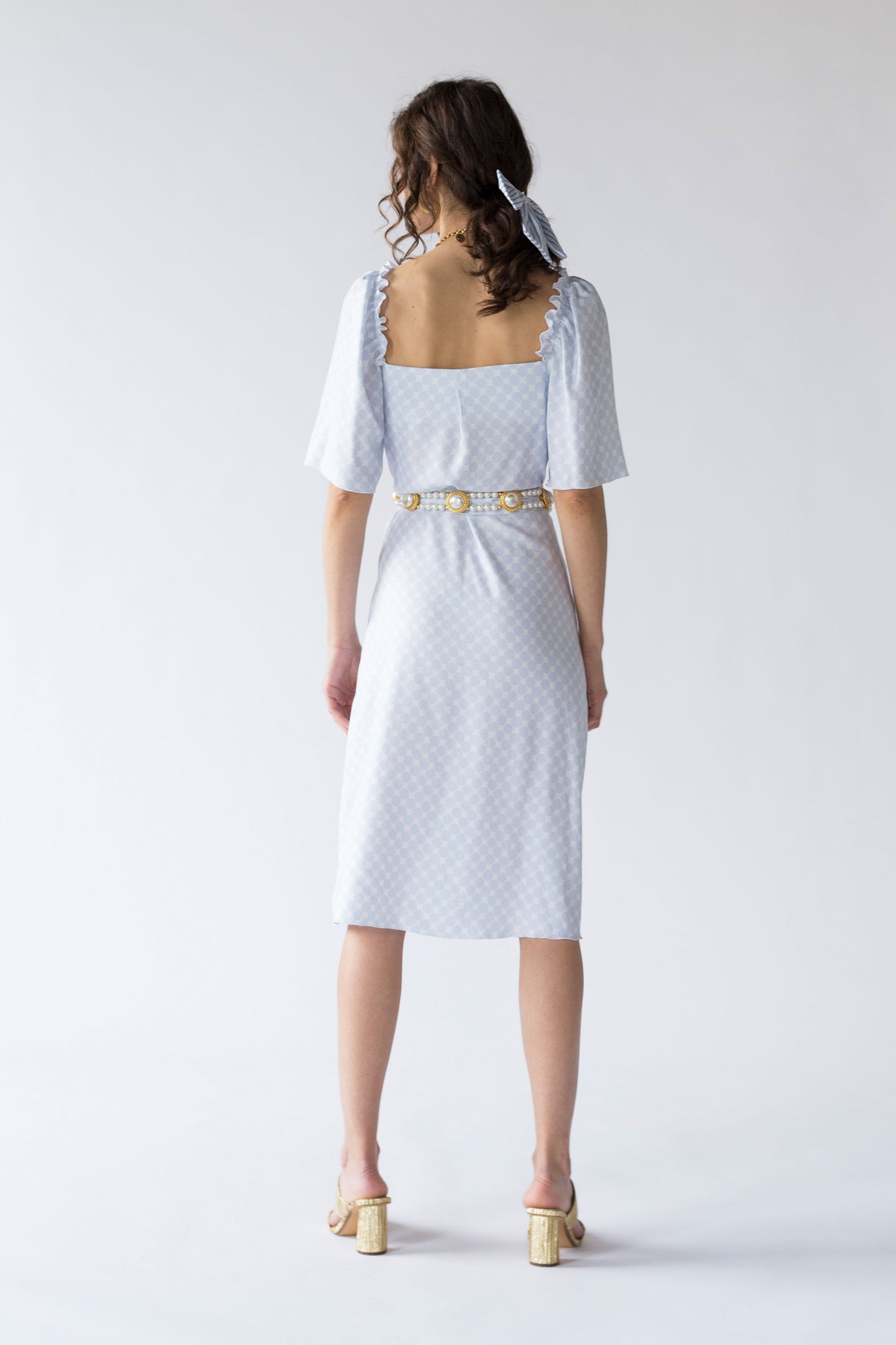 Rochie Memory Blue Dots