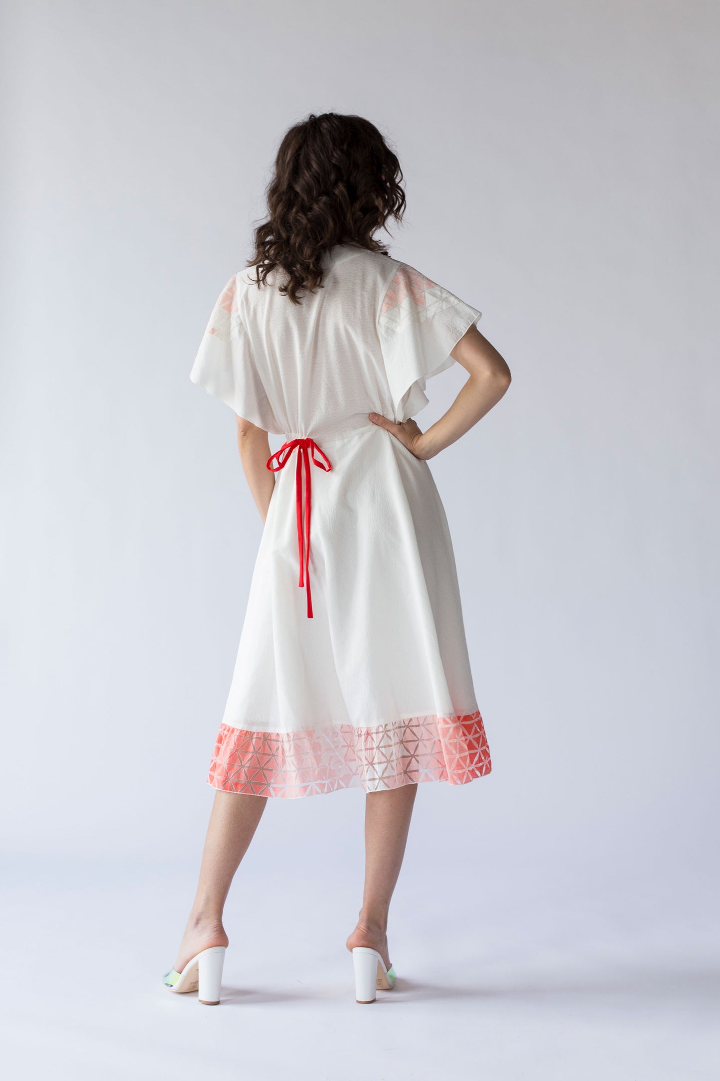 Rochie Untie Me White Ocean