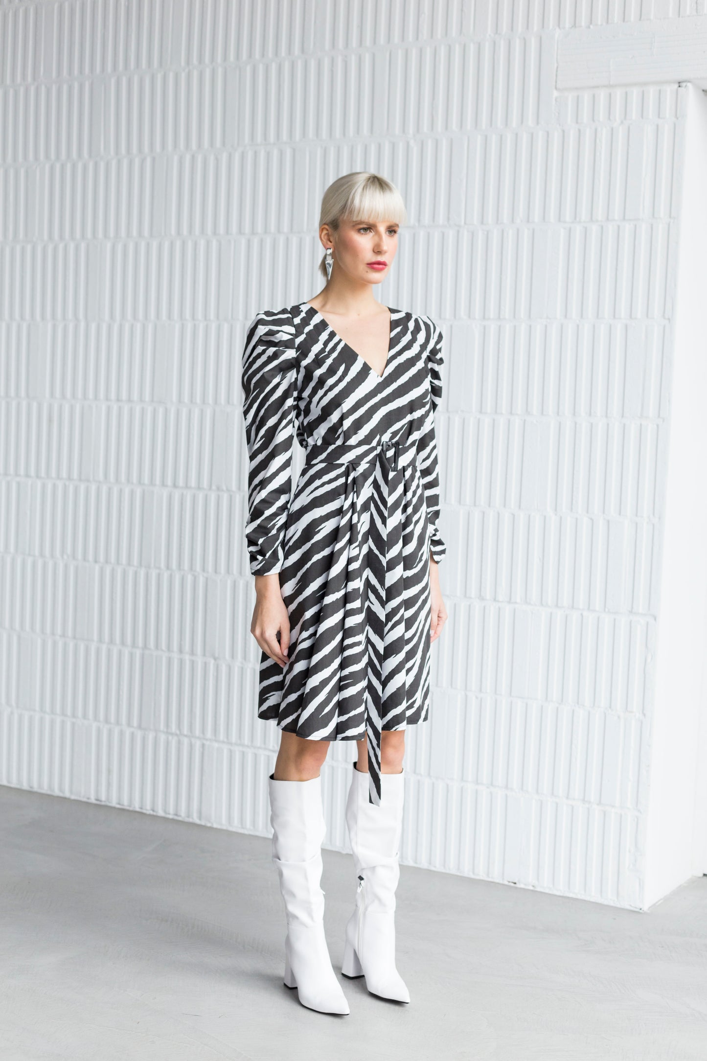 Rochie Wild Zebra