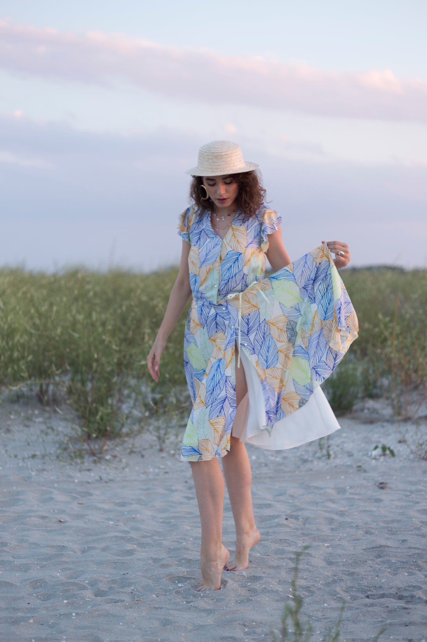 Rochie Untie Me nature