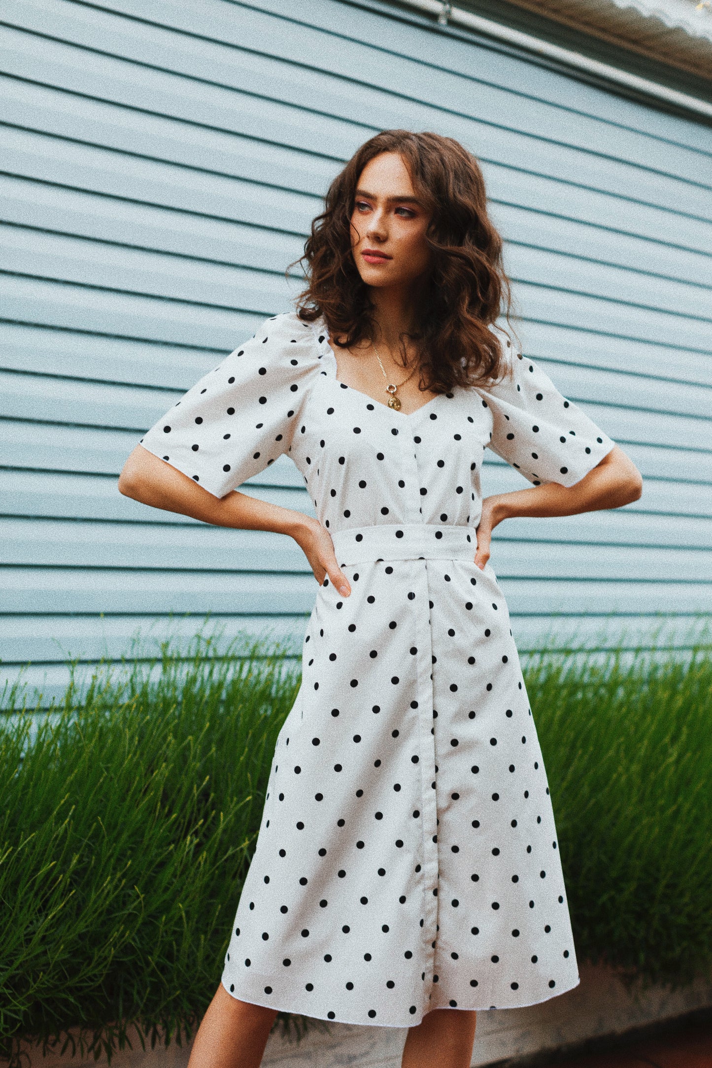 Rochie Memory Black Dots