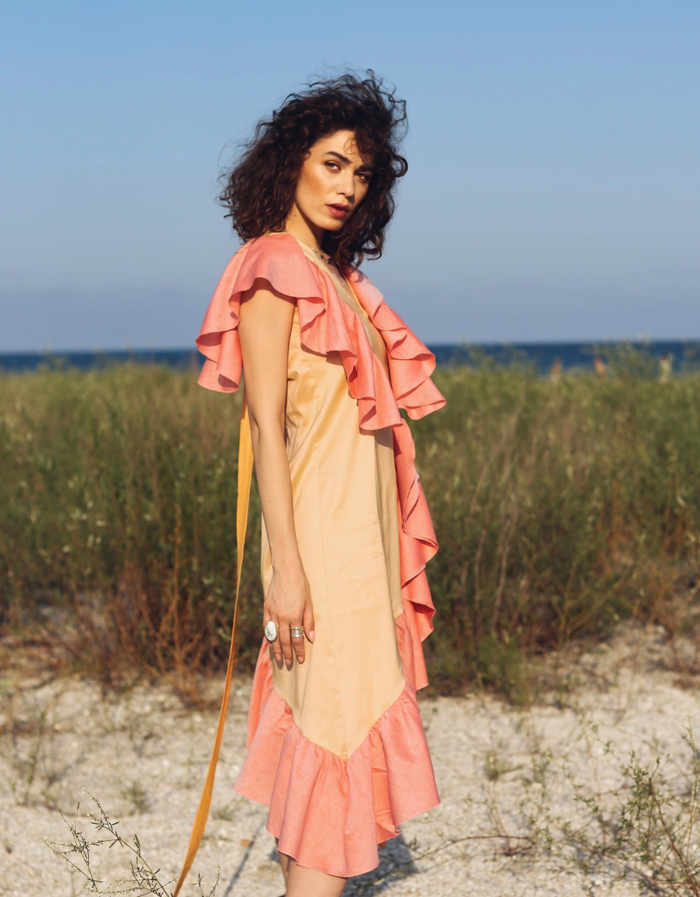 Rochie Like a summer roz