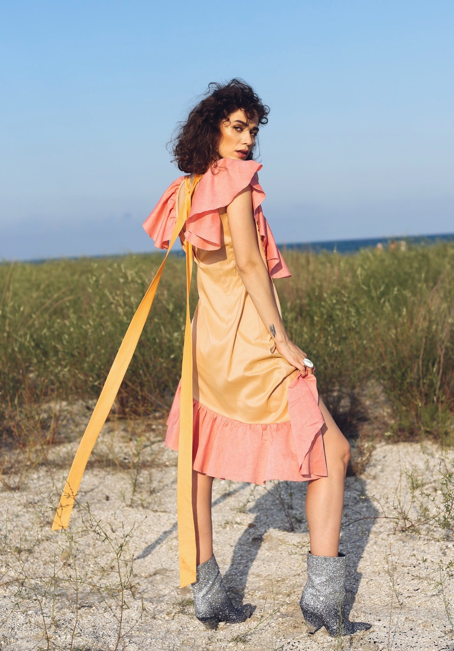 Rochie Like a summer roz