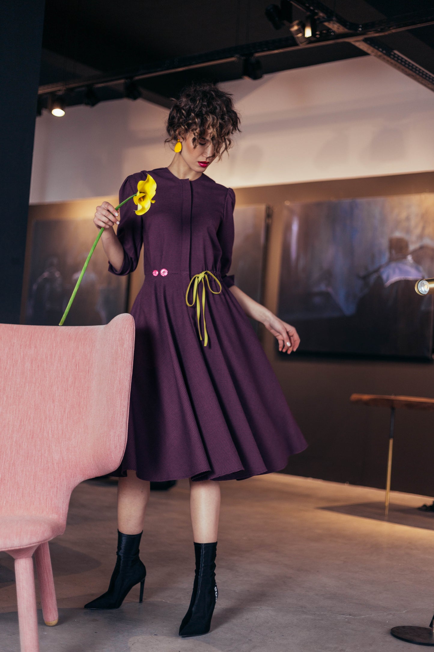 Rochie Untie Me Purple
