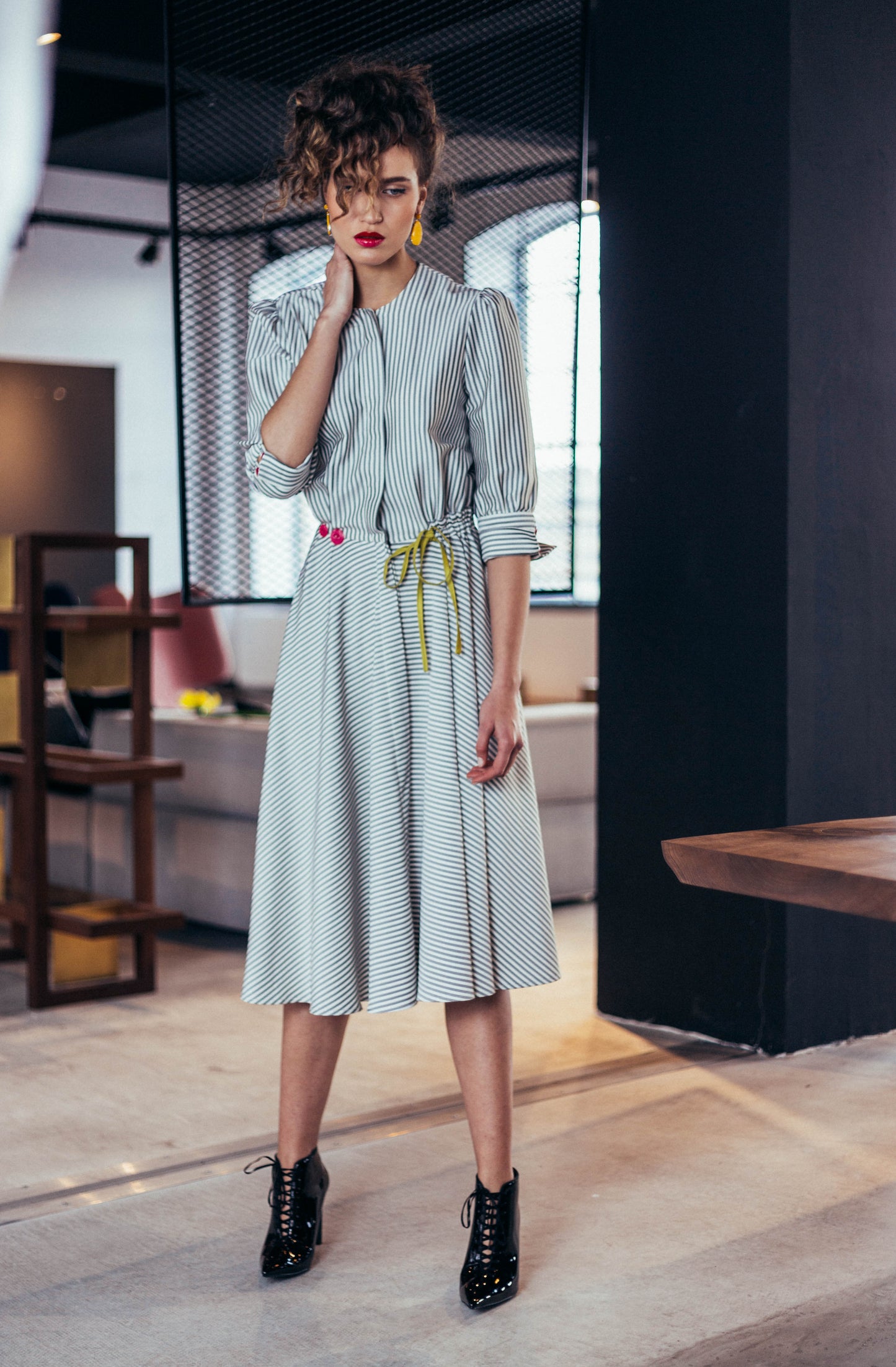 Rochie Untie Me Stripes