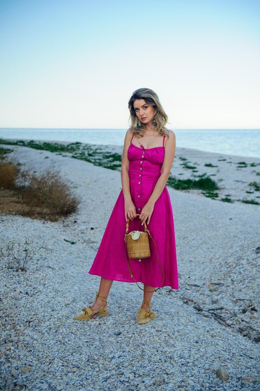 Rochie Vento di Mare Magenta